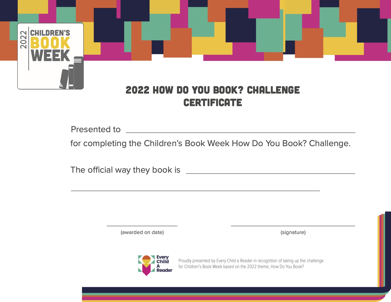 2022 Certificate